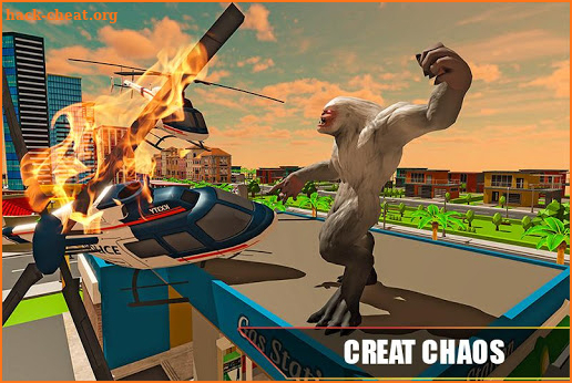 Bigfoot Monster City Rampage: Gorilla Hunter screenshot
