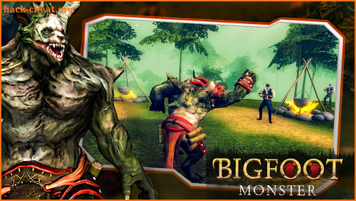 Bigfoot Monster Finding Hunter Online Game screenshot