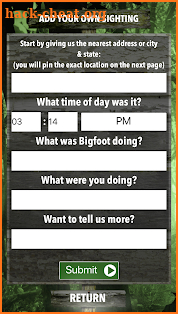 Bigfoot Search Club screenshot