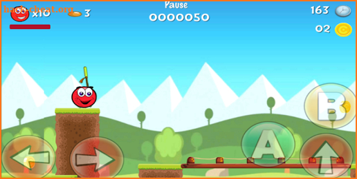 Biggy red ball 4,,adventure screenshot