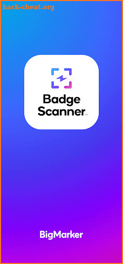 BigMarker Badge Scanner screenshot