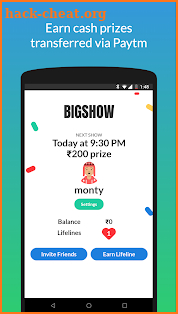 Bigshow TV - Live Indian Quiz Show with Cash Prize screenshot