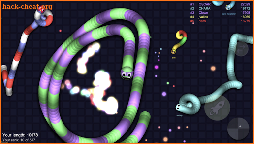 BigSnake.io: online snake game screenshot