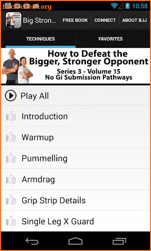 BigStrong 15, Submission Paths screenshot