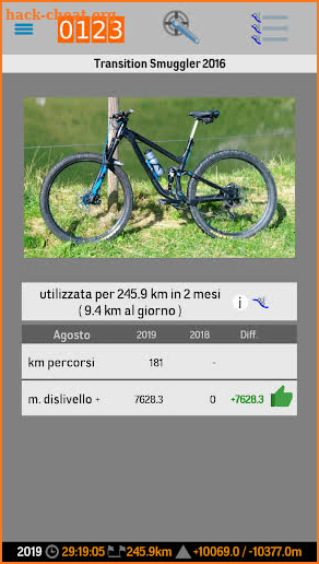 Bike Activity screenshot