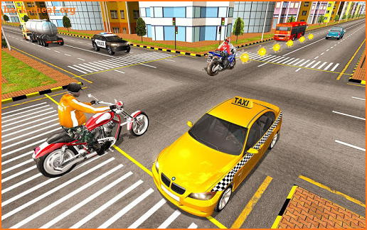 Bike Attack Race : Highway Tricky Stunt Rider screenshot