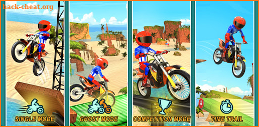 Bike Beach Game: Stunt and Racing Motorcycle Games screenshot