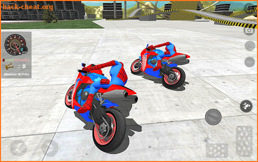 Bike Driver Super Hero Stunt Simulator screenshot