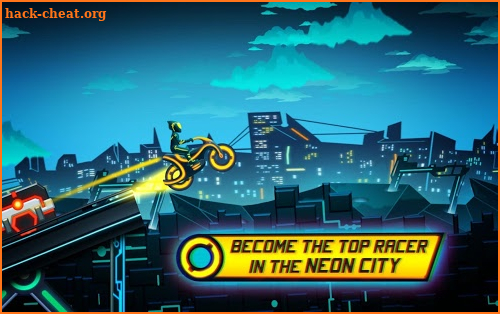Bike Race Game: Traffic Rider Of Neon City screenshot