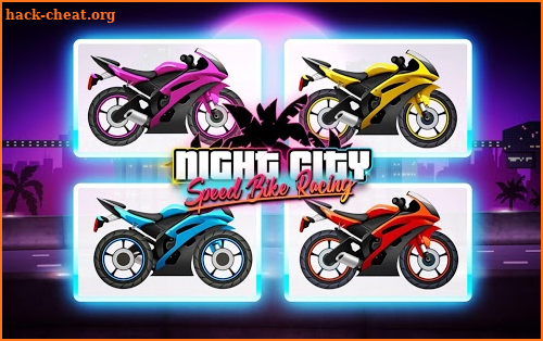 Bike Race: Speed Racer Of Night City screenshot