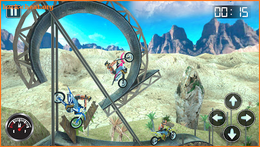 Bike Race Stunt Dirt Bike Game screenshot
