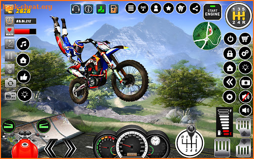 Bike Stunt Dirt Bike Games screenshot