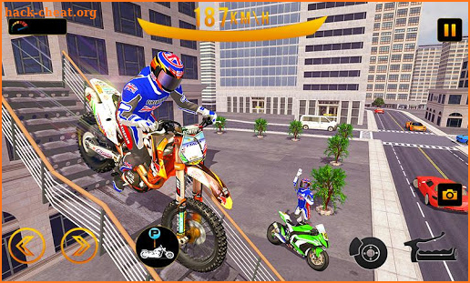Bike Stunt: Extreme Roof Drive screenshot