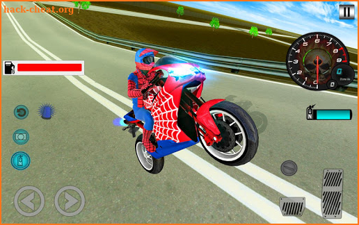 Bike Stunt Super Hero Simulator Driver 3D screenshot