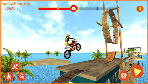 Bike Stunt Trick Master Racing Game screenshot