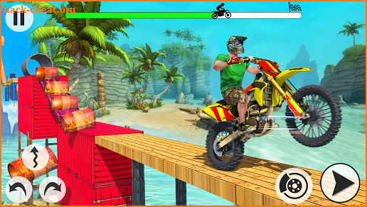 Bike Stunt Tricks Race: Bike 3D Racing Free Games screenshot