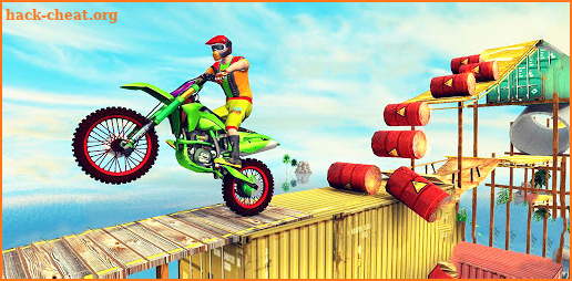 Bike stunts game & free bike game screenshot