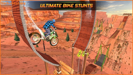 Bike Stunts Racing Free screenshot