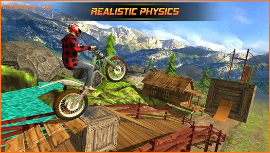 Bike Stunts Racing Free screenshot
