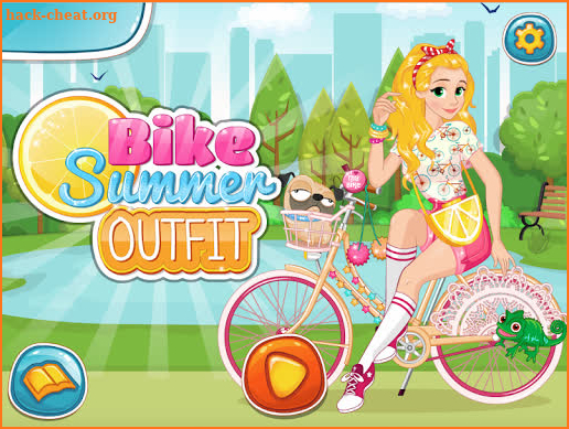 Bike Summer Outfit - Designe & dressup for Girls screenshot