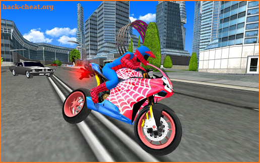 Bike Super Hero Stunt Driver Simulator screenshot