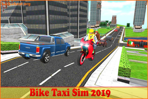 Bike Taxi Rider Sim 2019 screenshot