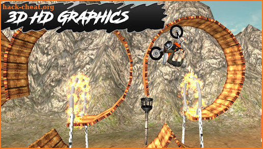 Bike Trail Rivals  - Tricky Bike Stunts Dirt Track screenshot