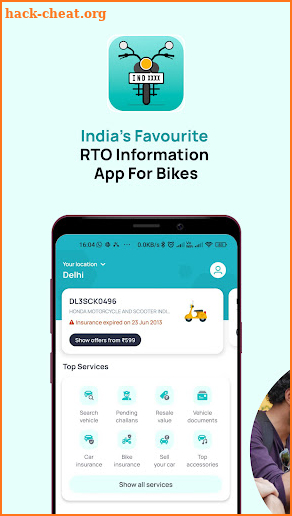 BikeInfo- RTO Vehicle Info App screenshot