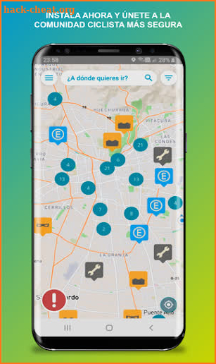 Bikelite - GPS, La Ruta más Segura para Ciclistas screenshot