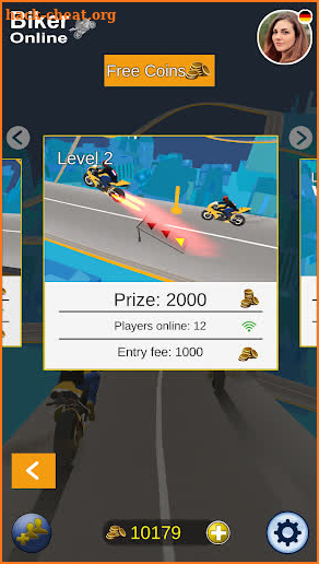 Biker Online screenshot