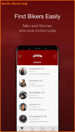 Biker Planet - Biker Dating App screenshot