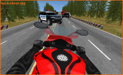 BIKERS vs COPS HD - 3D Racing Game screenshot
