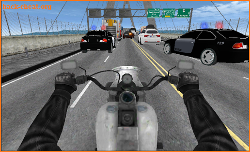 BIKERS vs COPS HD - 3D Racing Game screenshot