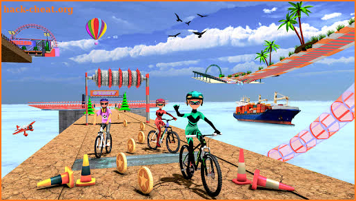 Bikes Hop: Moto Bike Game BMX screenshot