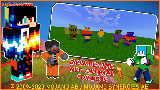 Bikini Bottom Sponge - MODS and MAPS for MCPE screenshot