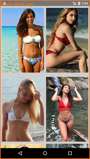 Bikini Girls HD Wallpaper screenshot