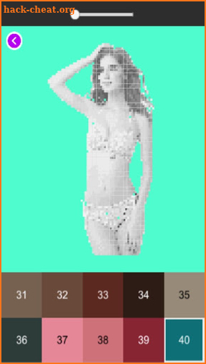 Bikini Pixel Art - Bikini Color By Number screenshot