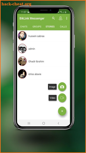 BikLink Messenger screenshot