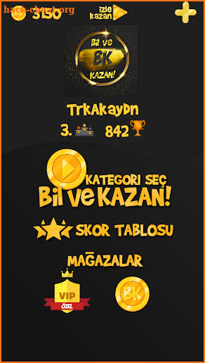 Bil ve Kazan - Altin Ödüllü Bilgi Yarismasi screenshot