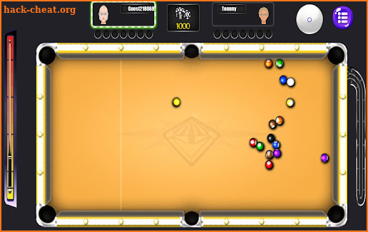 Billiard Online Hall screenshot
