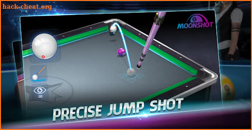 Billiards 3D: Moonshot 8 Ball screenshot