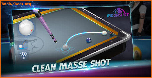 Billiards 3D: Moonshot 8 Ball screenshot