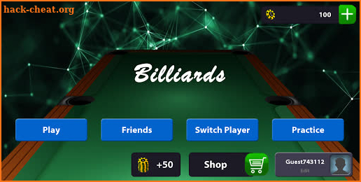 Billiards : 8 Pool 3D Multiplayer game screenshot