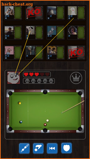 Billiards Fighting screenshot