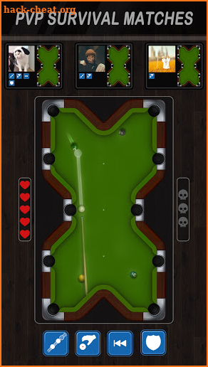 Billiards Fighting screenshot