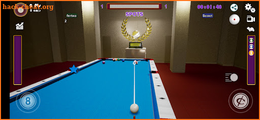 Billiards Game screenshot