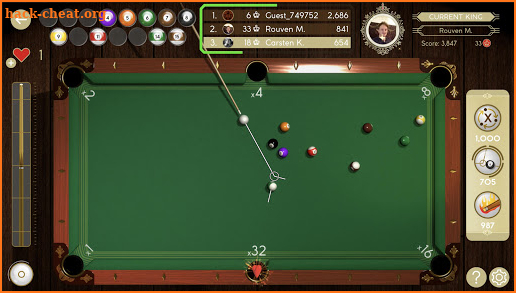 Billiards Royale - King of the Table screenshot