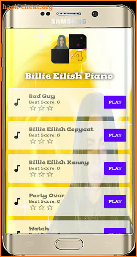 Billie Eilish - Magic Piano Game screenshot