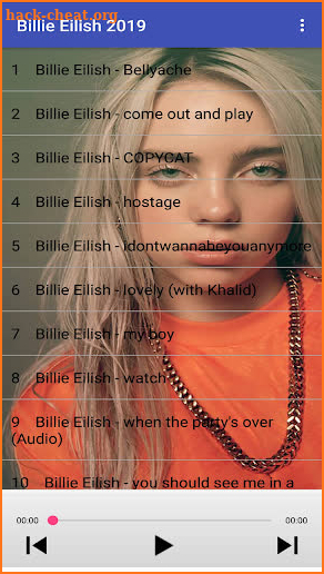 Billie Eilish Songs 2019 screenshot