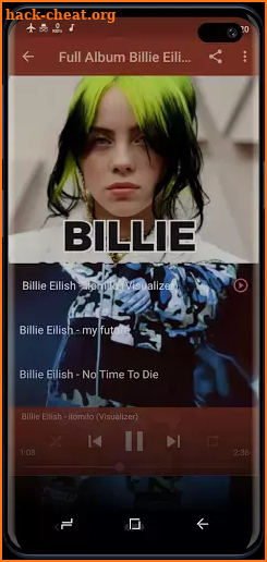 Billie Eilish Songs Offline screenshot